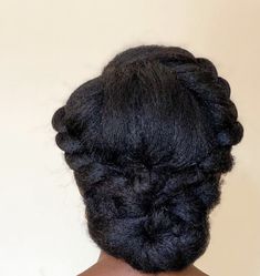 Updo Cabello Natural, French Braid Hairstyle, Flat Twist Hairstyles, Cabello Afro Natural, Natural Hair Shampoo, Twisted Hair, Twisted Updo, French Braid Hairstyles, Braid Hairstyle