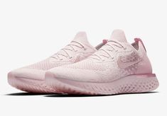 Nike Epic React Flyknit Women's Running Shoe Brand New. Limited Style Closeout Sale. Big Discount! FREE Expedited Shipping Brand New! Ship Fast! 100% Authentic from NIKE or Your Money Back Tennis Outfits, Mens Running Shoes, Pearl Pink, Mens Running, Everyday Shoes, Womens Athletic Shoes, Nike Fashion, Tennis Clothes, Fashion Board