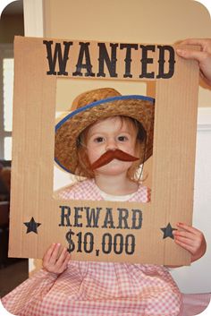 Wanted! Cowboy and Cowgirl birthday party! Sheriff Callie Birthday, Lila Party, Cowboy Birthday Party, Western Birthday, Cowgirl Birthday Party, Western Theme Party, Horse Party, Wilde Westen, Western Parties