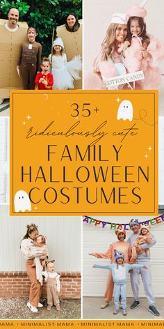 family halloween costumes for adults and children