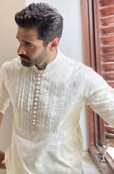 Wahaj Ali Kurta Design, Wahaj Ali Pics In Kurta, Wahaj Ali Pics, Pakistani Wallpaper, Hiar Style, Boys Kurta Design, Kurta Pajama Men