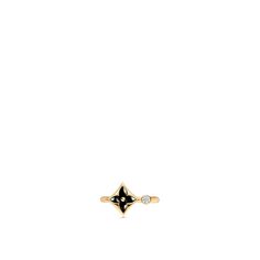 To reserve online today and experience in store tomorrow, select “collect in store” at checkout.this color blossom mini star ring is made from 18-karat yellow gold, set with a black onyx gemstone accented by a brilliant diamond. The onyx is finely carved and polished by house craftsmen to produce a softly glowing, dimensional surface. The ring’s refined mini size lends itself to mix-and-match styling, for a chic, modern look. Louis Vuitton Ring, Louis Vuitton Store, Expensive Jewelry Luxury, Louis Vuitton Jewelry, Jewelry Luxury, Luxury Rings, Expensive Jewelry, Onyx Gemstone, Star Ring