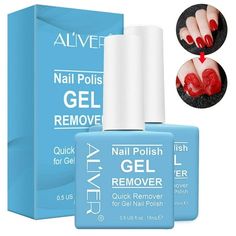 Packing: 2 Pack gel nail polish remover easily and quickly the product does not contain harmful substances nail. It is a gel extracted from plants, and its composition is the same as that of the removal gel. water. The specific time to peel off the nail depends on the thickness of the nail coating and the thickness of the gel. If there is only one layer of color coating, it can fall within 2-10 minutes. But if the primer is more than the color layer and the top layer, it may take 5-15 minutes to Gel Nail Polish Remover, Remove Gel Polish, Gel Nail Removal, Nail Coat, Gel Remover, Magic Nails, Gel Set, Nail Remover, Uv Nails