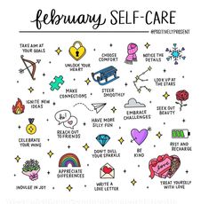 February Self Care February Self Care Ideas, February Quotes Month Of, February Self Care, February Quotes Inspirational, February Motivation, February Magick, February Quotes, Free Planner Templates