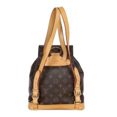 Authentic, pre-loved Louis Vuitton brown monogram Montsouris backpack Mm (medium size). Features monogram canvas with leather trim, front zippered pouch, top string closure with buckle front flap, the interior has a brown textile lining with slip pocket, and adjustable shoulder straps. This bag is perfect for shopping, travel, school, and hands-free needs. Unisex bag! Authenticity date code: SP0977 Made in France Leather Formal Shoes, Pre Owned Louis Vuitton, Quality Handbags, Leather Material, Monogram Canvas, High Quality Leather, Zipper Pouch, Chanel Bag, Gucci Bag