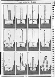 an old book with instructions on how to use scissors