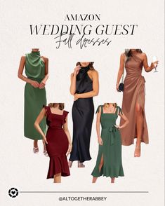 Wedding Guest Dresses Amazon, Fashion Wedding Guest, Dresses For Fall, Dresses Amazon, Amazon Favorites, Find Amazon, Amazon Beauty Products