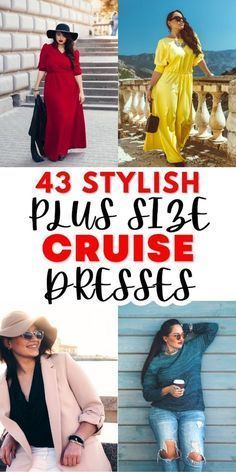 Plus Size Cruise Wear, Cruise Outfits Plus Size, Dresses For Cruises, Petite Curvy Outfits, Plus Size Cruise Outfits, Cruise Outfit Ideas, Travel Outfit Plus Size, Plus Size Travel, Cruise Dresses