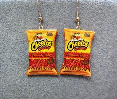 Cheetos Flamin Hot, Hot Cheetos, Food Jewelry, Mini Things