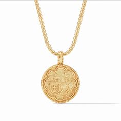 Trieste Coin Pendant-Julie Vos-Swag Designer Jewelry Julie Vos Jewelry, Julie Vos, Coin Pendant Necklace, Gold Coin, Ancient Coins, Coin Jewelry, Trieste, Statement Pendant, A Unicorn