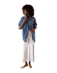 Experience cool and casual comfort with the Frank & Eileen Gaucho. This piece will go with everything in your closet. Don't miss out! White Wide Leg Jeans, Penelope Chilvers, White Italian, Jewelry King, Perfect White Tee, Frank & Eileen, Blouse Tank Top, Galway, Everyday Dresses