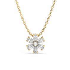 Enhance your style with our enchanting 14k Gold Flower Diamond Necklace. This exquisite piece features delicate a flower petal adorned with sparkling marquise diamonds, creating a stunning pendant. It's a perfect gift for women or bridesmaids, symbolizing beauty and grace. Order now and bloom with elegance and sophistication! Alternatively, choose from our options of lab-grown diamonds or dazzling moissanites at three different price points to fit your unique preferences and budget. Please check Flower Shaped Diamond Necklace For Anniversary, Flower-shaped Diamond Necklace For Anniversary, Flower Shaped Diamond Necklace For Gift, Anniversary Diamond Necklace With Flower Pendant, Delicate Flower Shaped Jewelry With Brilliant Cut, Diamond White Flower Diamond Necklace, Diamond White Flower Shaped Diamond Necklace, Flower Shaped Brilliant Cut Diamond Necklace, Flower-shaped Brilliant Cut Diamond Necklace