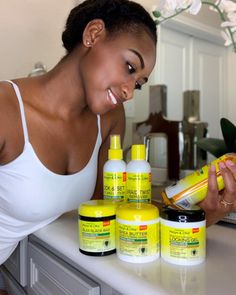 Treat your hair to the best! Each product is meant to moisturize, protect, and nourish all hair types, textures, and styles. What #JamaicanMangoAndLime products are in your current hair care routine? | 📸: @jermanyonline (IG) #MangoAndLime #NaturalHair #ManukaHoney #NaturalHairstyles #ScalpCare #HealthyHair #Naturalista #TeamNatural #MyUniversalVIP Mango Butter For Hair Growth, Jamaican Hair Growth Oil, Mango Shampoo, Jamaican Accent, Hair Care Routine