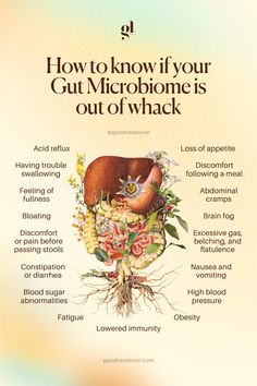 The research is overwhelming! Did you know the bugs in your gut play a significant role in the development of various diseases and may even influence how your body responds to insults, including infections? Knowing what signs to look out for to know if you have an imbalanced microbiome is key. Gut Health Diet, Gut Health Recipes, Lifestyle Quotes, Gut Microbiome, Health Knowledge, Natural Health Remedies, Signs And Symptoms, Healthy Gut, Health Info