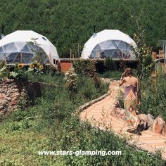 Glamping domes are very suitable for the development of small camps, no limit to the terrain, as long as the platform ready, the dome can be quickly assembled. Geodesic Dome Tent, Star View, Glamping Resorts, Closer To Nature