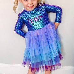 4th Mermaid Birthday Dress Toddler Dress Long Sleeve Tutu | Etsy Fitted Long Sleeve Dresses For Dress-up Occasions, Fitted Long Sleeve Princess Dress For Birthday, Fitted Long Sleeve Princess Dress For Birthdays, Fitted Long-sleeved Princess Dress For Birthday, Fitted Long Sleeve Princess Dress With Ruffles, Fitted Purple Dress For Dress-up, Spring Long Sleeve Birthday Dress, Long Sleeve Spring Birthday Dress, Long Sleeve Dresses For Spring Birthday