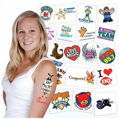 Classic Temporary TattoosÂ®  #tatoos #cheapproducts #cheappromotional #promotionalproducts Custom Temporary Tattoos, Traditional Ink, Lansing Mi, Team Building Events, School Event, Water Wise, Childrens Hospital, Book Signing