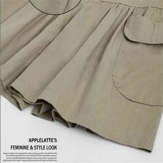 Description: Color: Black, Navy, Olive, Khaki Occasion: Casual, Routine, Daily Pattern: Solid Colour Waist Band: Wide elastic waistband Season: Summer, Spring Material: Cotton 51%-70% Design Element: 2 Front Pockets, Ruffled Fake Dress Fit: Loose Fit Package included:1*Short Size Chart: Size/cm Trousers length Waistline Hip Foot mouth L 42 69-89 95 74 XL 43 72-92 100 76 2XL 43 76-96 106 78 3XL 44 80-100 112 80 4XL 44 84-104 118 82 5XL 45 88-108 124 84 Details: Summer Stretch Khaki Bottoms, Stretch Khaki Bottoms For Summer, Summer Bottoms With Adjustable Waist, Khaki Solid Color Summer Bottoms, Summer Khaki Bottoms With Elastic Waistband, Khaki Bottoms With Elastic Waistband For Summer, Summer High-waist Bottoms With Adjustable Waist, Summer Beach Bottoms With Waistband, Spring Khaki Shorts With Elastic Waistband