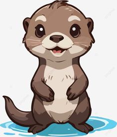 cute otter animal clip art otter animal cartoon png Otters Cute Drawing, Sea Otter Cartoon, Cute Otter Drawing Easy, Cartoon Animal Drawings, Cute Otter Art, Cute Otter Drawing, Sea Otter Drawing, Cute Otters Drawing, Otter Clipart