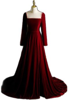 Fitted Velvet Floor-length Evening Dress, Burgundy Velvet Dress For Wedding, Red Velvet Floor-length Dress For Formal Occasions, Fitted Red Velvet Floor-length Dress, Formal Red Floor-length Velvet Dress, Red Floor-length Velvet Dress, Red Fitted Floor-length Velvet Dress, Fitted Floor-length Red Velvet Dress, Velvet Gown For Prom Season