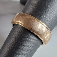 A Womens Vintage Estate 10k Yellow Gold Wedding Band Ring. The Ring Is A Size 6.25, And Is 1/4" Wide, And Weighs 5.9g. The Ring Makes A Lovely Gift For That Someone Special. Any Questions, Please Ask. Be Sure To Check Out Some Of My Other Great Items Up For Sale. Thank You Classic Formal Couple Rings Stamped 14k, Classic 14k Gold Wide Band Ring For Anniversary, Classic Yellow Gold Open Band Wedding Ring, Classic Formal Wide Band Ring With Open Band, Anniversary Yellow Gold Wedding Band Thick, Classic Yellow Gold Wide Band Ring Anniversary, 14k Gold Wide Band For Anniversary, Gold Bands For Formal Occasions With Open Band Shape, Gold Open Band For Formal Occasions