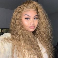 PRODUCT FEATURESHair Material: 100% Virgin Human Hair Lace Wig Type: Lace Front WigsHair Texture: Straight, Body Wave, Kinky CurlyColor: #27Hairline: Pre Plucked Natural HairlineLength: 16-30 inches Hair Density: 150%, 200%Lace Size: 13x4, 4x4 Hair Weight: 105g-250g/wig Cap Size: Average Medium Size, About 22.5inches, Universal Cap Adjustable Size for most People Hair Quality: Hair is thicker, softer and more durable, free tangling, shedding free, full and natural, cuticles facing towards in the 27 Honey Blonde, Blonde Natural Hair, Honey Hair Color, Honey Blonde Highlights, Blonde Lace Front Wigs, Luscious Hair, Honey Blonde Hair, Honey Hair, Curly Lace Front Wigs