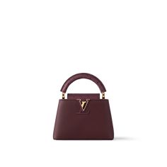 LOUIS VUITTON® - Capucines Mini - Bordeaux Louis Vuitton Women Bags, Capucines Louis Vuitton, Louis Vuitton Capucines Mini, Tas Louis Vuitton, Lv Capucines, Louis Vuitton Capucine, Capucines Mini, Sac Louis Vuitton, Louis Vuitton Capucines