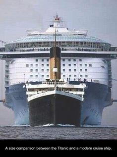 a large cruise ship in the middle of the ocean