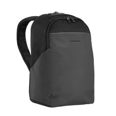 A. BRIGGS & RILEY DELVE MEDIUM BACKPACK17 x 12 x 6 in. 2.3 lbs. Black. $269.00 Wear your office on your back and you can be super productive from anywhere, especially when that “office” is the Delve Medium Backpack. We thought of everything in designing it, from a padded laptop compartment to gusseted pockets for chargers and other tech essentials to a strap that slips right over a trolley handle to a water bottle pocket. All with the sleek, urban look that defines the Delve collection. Brig Tech Essentials, Personalized Backpack, Laser Cut Metal, Medium Backpack, Urban Looks, Backpack Straps, Day Bag, Personalized Monogram, Leather Patches