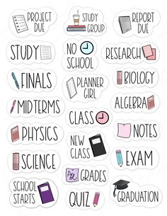 📌STUDY Digital Stickers for Goodnotes Planner School - | Printable Planner (and consisted of 98 ch onefabteacher #freedigitalplanner Goodnotes School Stickers, Study Planner Stickers, Cute Stickers For Digital Planner, Stickers Printable For School, Student Stickers Printable, Digital Sticker Ideas, Work Stickers For Planner