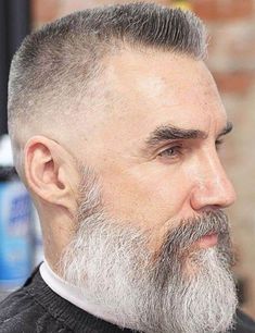 Classy Hairstyles for Older Men With Thinning Hair (Old Man Haircut) 2024 Hairstyles, Bald Hair, Nice Hair, Long Beards, Bald Men