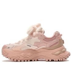 (WMNS) FILA FUSION BIANCO Sneakers 'Pink' T12W341303FPP Sneakers Pink, Fashion Performance, Stylish Sneakers, Perfect Pair, Your Perfect, Sneakers, Pink