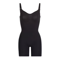 With a mid-thigh length, this essential bodysuit holds in your core, shapes and lifts your butt and chest, and smooths your upper thighs. Its whisper-soft and seamless construction makes this sculpting piece a necessity for enhancing your body' natural shape. If you prefer more comfort for everyday wear, we recommend s Mid Dress, Body Shapewear, Waist Trainer, Basic Tank Top