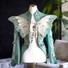 Dinner Jacket, Fantasy Dress, Butterfly Wings, Costume Design