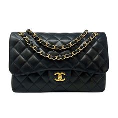 2014 Chanel Classic Double Flap (Wear on Hardware) (Retail: $11,700, includes Dustbag and Box) Designer = Chanel Color = Black Material = Leather Condition = Good Height = 12 Width = 7.5 Depth = 3.75 Class = Premier Location: Chicago Item Number: 20817-3 Item ID: 289302 Category: Shoulder Bag Jumbo Classic Chanel Bag, Chanel Jumbo Flap, Chanel Jumbo Flap Bag, Black Crossbody Bag Chanel, Chanel Vintage Single Flap Bag, Chanel Jumbo, Chanel Vintage Classic Double Flap Bag Quilted Lambskin Medium, Suit Shoes, Loafer Mules