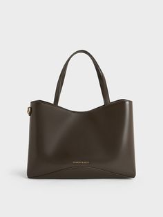 Sybill Tote Bag Charles And Keith Bags, Minimalist Exterior, Charles And Keith, Charles Keith, Kids Gifts, Adjustable Straps, Handles, Stitching, Pouch