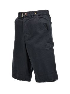 'Carpenter' cotton bermuda shorts with zip and hook-and-eye closure, pockets. Composition: 100% cotton Contemporary Accessories, Vacation Wardrobe, Prada Leather, Knitwear Tops, Trouser Suits, Trouser Jeans, Blouse Dress, Lace Boots, Outerwear Jackets