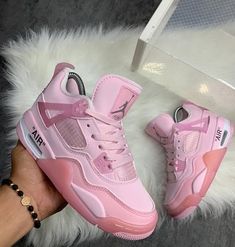 Pink Jordan 4, Jordan 4 Retro Pink, Zapatillas Louis Vuitton, Pink Jordans