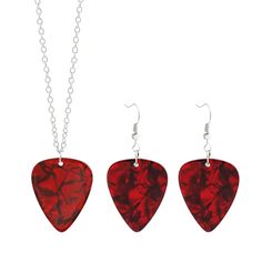 PRICES MAY VARY. 😈WILL RECEIVE - You will receive 1pc Eddie Munson necklace and Guitar Pick earring set, including 1 guitar pick necklace, and a pair of rock music earring. If you are a fan of Club leader Eddie Munson or music-loving, the guitar pick earring and necklace set is definitely your best choice 😈HIGH-QUALITY MATERIALS - The pendant of the Eddie Munson necklace and earring is made of guitar pick plastic which is high quality and eco-friendly. This Rock Music Jewelry is a tribute to E Eddie Munson Guitar, Halloween Costume Jewelry, Music Necklace, Pick Necklace, Guitar Pick Necklace, Eddie Munson, Music Jewelry, Black Pendant, Music Love