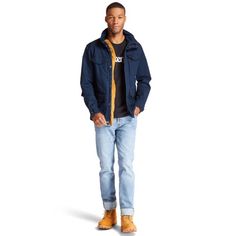 Outer Is 97% Cotton, 3% Elastane 100% Cotton Twill Lining Compatible Layering System Packable Hood Urban Style Blue Parka For Fall, Urban Blue Parka For Fall, Blue Streetwear Outerwear With Cargo Pockets, Casual Utility Jacket With Multiple Pockets For Outdoor, Casual Navy Parka For Outdoor, Casual Outerwear With Storm Flap For Outdoor, Casual Windbreaker With Pockets For Outdoor Work, Navy Casual Parka For Outdoor Use, Casual Windbreaker For Outdoor Work With Pockets