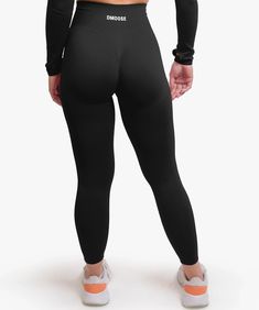 The Move Seamless Leggings are crafted from a high-quality blend of 81% nylon and 19% elastane, providing maximum comfort and flexibility for any workout. With a seamless design, these leggings offer a sleek and flattering fit, allowing for full range of motion and support during your gym or fitness routine. Knee Wraps, Fitness Wear, Wrist Wrap, Squat Proof, Seamless Leggings, Range Of Motion, Workout Wear, Weight Lifting, Black Leggings