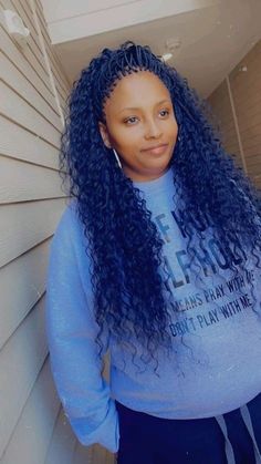 Deep Wave Braided Hairstyles, Eva Braids, Zillion Braids, Human Hair Box Braids, Human Hair Micro Braids, Curly Micro Braids, Small Box Braids Hairstyles