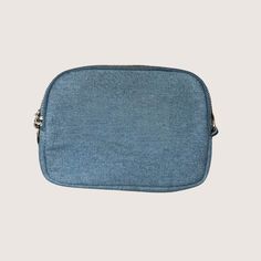 The Denim Belt Bag is great as an everyday casual sling bag. Casual Sling Bag, Jean Bag, Belly Bag, Accessories Blue, Pack Bag, Denim Belt, Women Purse, Jeans Bag, Denim Accessories