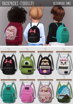 back packs toddlers descargas sims for the simsquad dollhouse