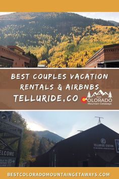 the best couples vacation rentals in telluride, colorado