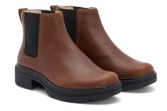 Vista Chelsea Boot | Women's Shoes | Metatarsalgia | ABEO – The Walking Company Chelsea Boots Women, Dark Tan, Chelsea Boot, Cowgirl Boots, Work Boots, Chelsea Boots, Women's Shoes, Chelsea, Womens Boots