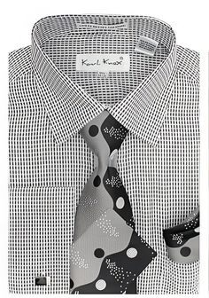 <div><p>Karl Knox Men's French Cuff Shirt Set - Two Tone Wave</p>
<p>Two Tone Wave<br />French Cuff Dress Shirt <br />Windowpane Shirt<br />Tie <br />Hanky <br />Cuff Links <br />65% Polyester 35% Cotton <br />Imported </p></div> French Cuff Dress Shirts, Dress Shirt And Tie, French Cuff Shirts, Home Stairs Design, Shirt Tie, French Cuff, Mens Band, Wool Suit, Stairs Design