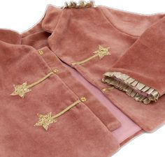 Pink Soldier, Cord Braiding, Nutcracker Costumes, Soldier Costume, Gold Glitter Stars, Nutcracker Soldier, Velvet Coat, Meri Meri, The Nutcracker