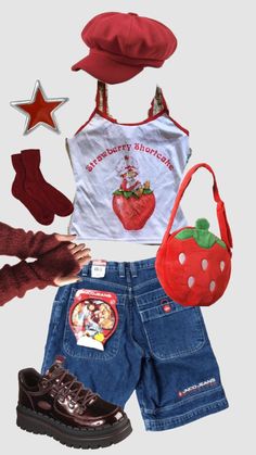 Lgbtq Stories, Strawberry Outfit, Silly Clothes, Funky Outfits, 2000s Fashion Outfits, Swaggy Outfits, Gender Identity, Really Cute Outfits, Kawaii Clothes