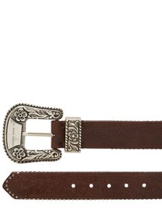 Find GOLDEN GOOSE DELUXE BRAND 45mm Embossed Leather Belt on Editorialist. Width: 4.5cm. Adjustable pin closure. Embellished with studs Ski Accessories, Golden Goose Deluxe Brand, Loafer Mules, Sports Accessories, Flat Espadrilles, Heeled Loafers, Golden Goose, Watch Brands